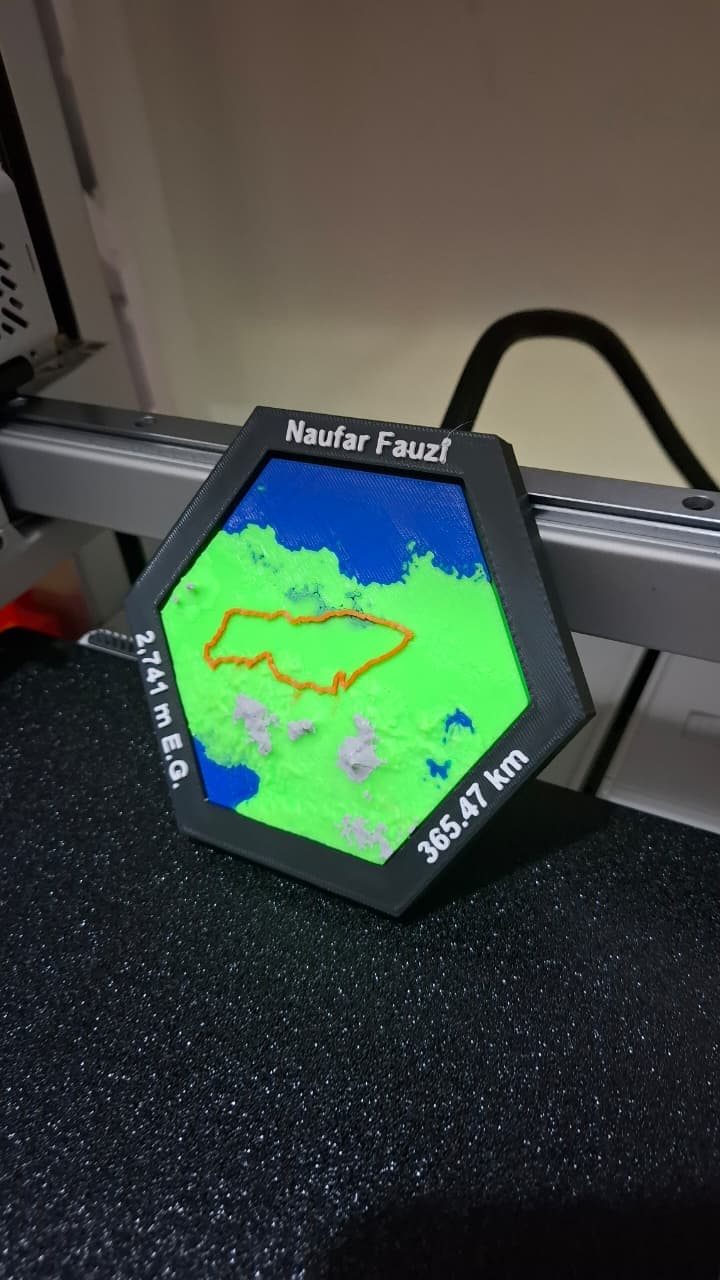 Hasil cetak 3D presisi Purinto3D